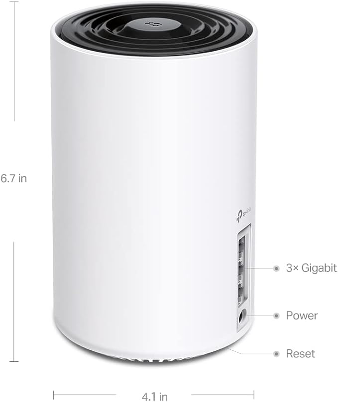 TP-Link Deco XE75 Pro AXE5400 Tri-Band WiFi 6E Mesh System - Image 3