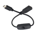 chenyang USB C Power Switch Extension Cable USB C Male to Female by chenyang