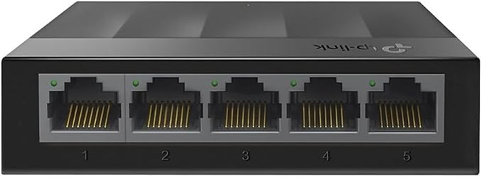 TP-Link Litewave 5 Port Gigabit Ethernet Switch | Desktop Ethernet Splitter | by TP-Link