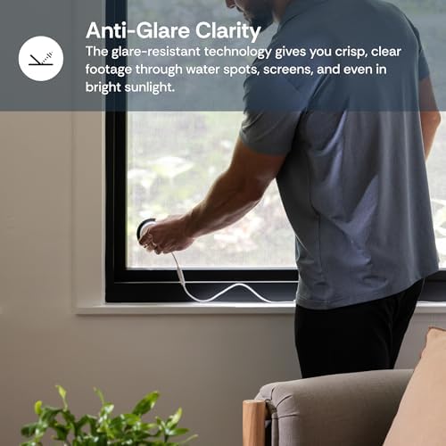 Luna Indoor/Outdoor Camera, Wired and 2K Window Camera, 2.4GHz WiFi6 Cameras - Image 5