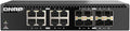 QNAP QSW-3216R-8S8T-US 16-Port Half-Width Rackmount 10GbE Unmanaged Switch by QNAP