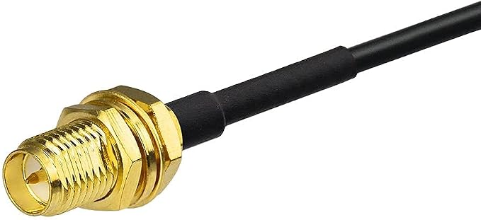 Bingfu WiFi Antenna Extension Cable RP-SMA Male to RP-SMA Female Bulkhead Mount - Image 4