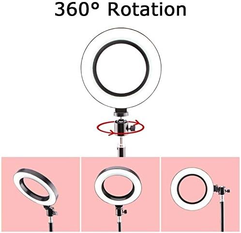 Ring Light OEBLD Dimmable with 3 Light Modes & 10 Brightness Level 360° Rotae - Image 4