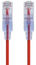 Monoprice - 116334 SlimRun Cat6A Ethernet Patch Cable - Snagless RJ45 UTP Pure by Monoprice