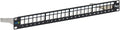 ICC 24-Port Blank Keystone Shielded 1U Patch Panel by ICC