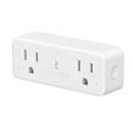 THIRDREALITY Smart Dual Plug, Zigbee 2-in-1 Smart Outlet by ThirdReality