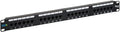 ICC CAT6 Patch Panel, UL Listed & PoE++ Rated Gigabit Applications, Rackmount by ICC