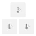 THIRDREALITY Zigbee Temperature and Humidity Sensor Lite 3Pack, Smart by ThirdReality
