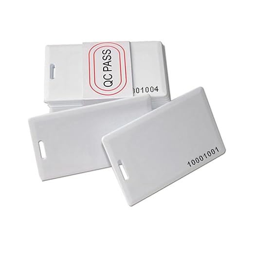 100 pcs 26 Bit Proximity Clamshell Weigand Prox Swipe Cards Compatable - Image 3