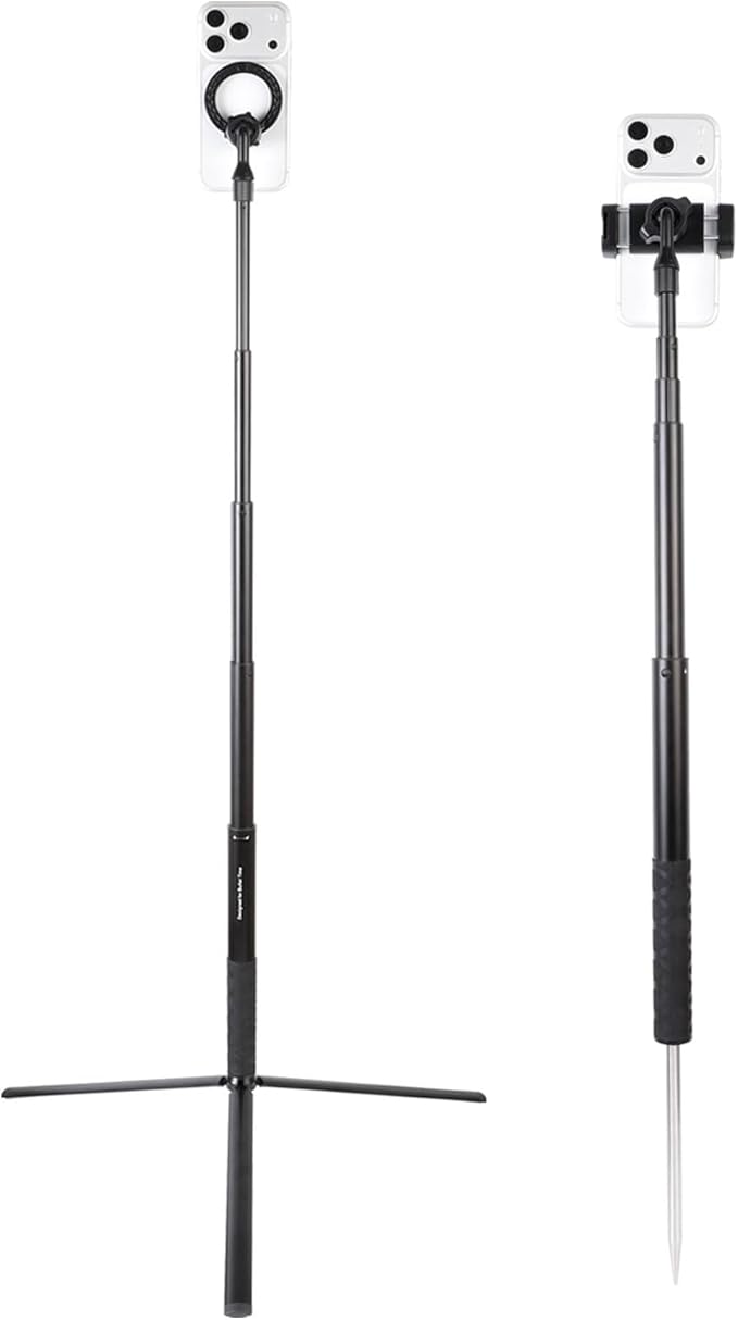 Ground Golf Monopod and Tripod Phone Holder Stand by Unknown