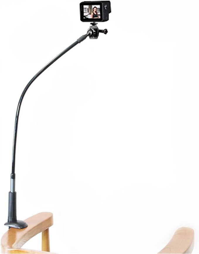 30 Inch Webcam Stand Camera Mount, Upgraded Thick Base Flexible Gooseneck - Image 6