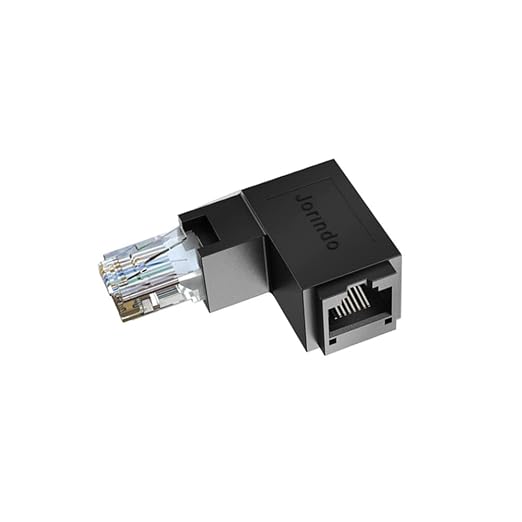 2 PCS RJ45 Male to Female Cat6 Ethernet Adapter - Image 3