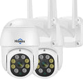 Hiseeu 3MP 360° Pan Tilt Camera WiFi Security Camera Outdoor Motion Tracking by Hiseeu