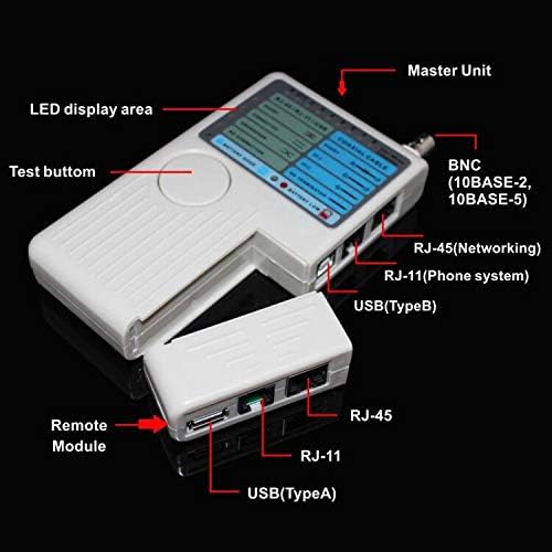 4 in 1 Network Cable Tester Multi Functional - Image 4