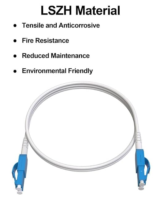 25M OS2 LC to LC Outdoor Armored Fiber Patch Cable, Uniboot Single Mode 9/125µm - Image 4