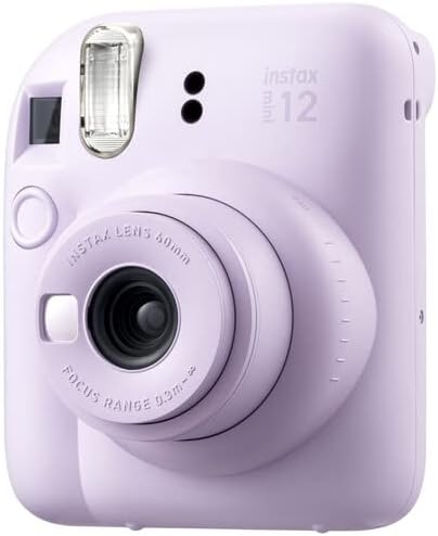 FUJIFILM INSTAX MINI 12 Film Camera Lilac Purple Bundle - Image 5