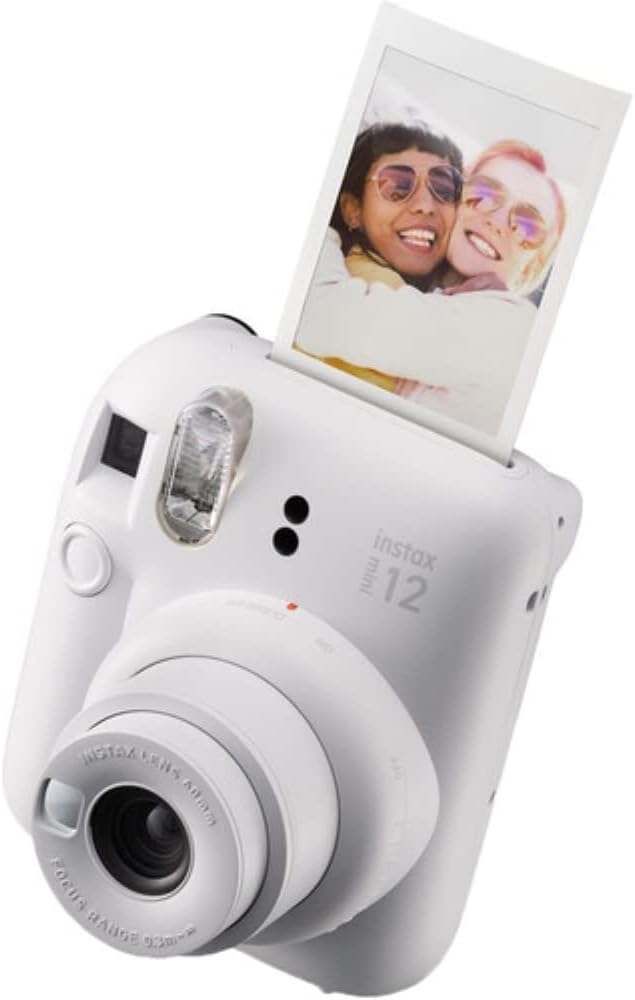 FUJIFILM INSTAX Mini 12 Instant Film Camera | Clay White Bundled - Image 5