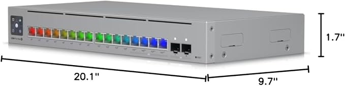 USW-Pro-Max-16-PoE 16-Port Layer 2/3 PoE++ Switch, 180W Power, 2.5GbE + 10G - Image 7