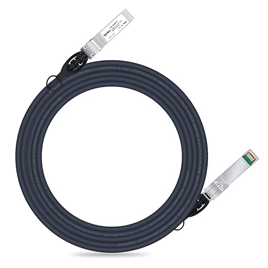 ipolex 10G SFP+ Twinax Cable, Direct Attach Copper Passive Cable, by ipolexUS
