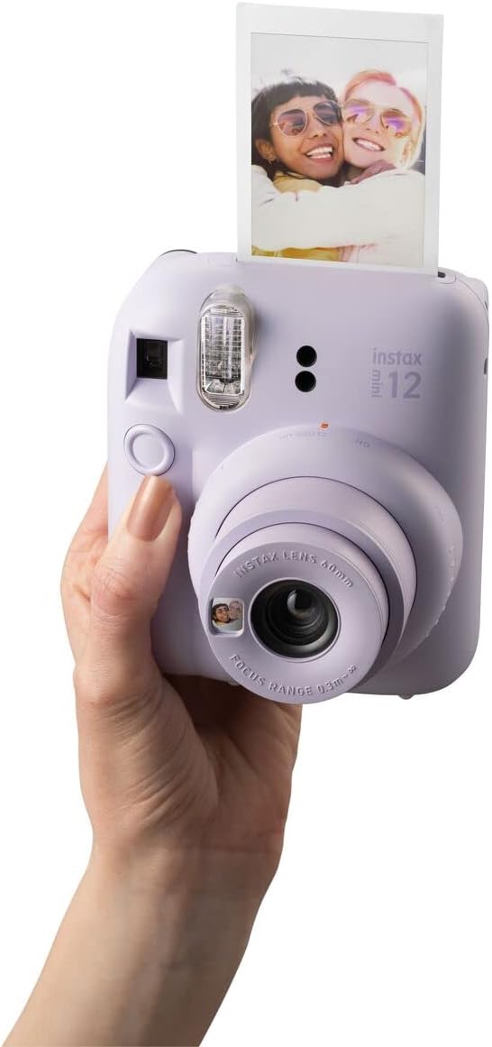 Fujifilm Instax Mini 12 Instant Film Camera Lilac Purple, Fujifilm Instax Mini - Image 3
