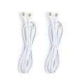 Phone Cord, 6P4C Black Phone Telephone Extension Cord Cable Line Wire RJ11 6P4C by Unknown