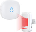 Motion Sensor Door Chime, METAK Wireless Motion Detector Alarm Indoor by METAK