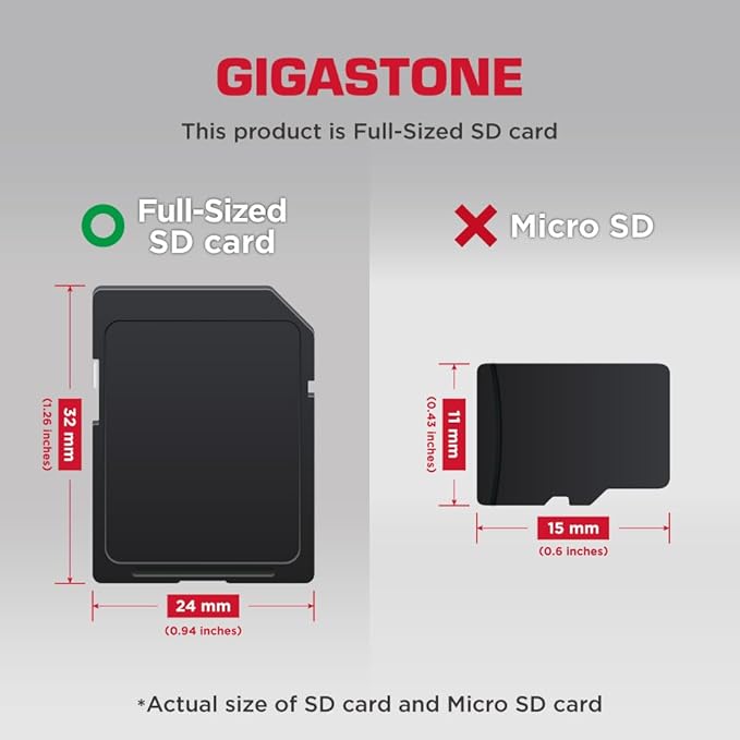 【5-Years Data Recovery】 GIGASTONE 256GB SD Card 2-Pack, 4K Camera Pro MAX - Image 2