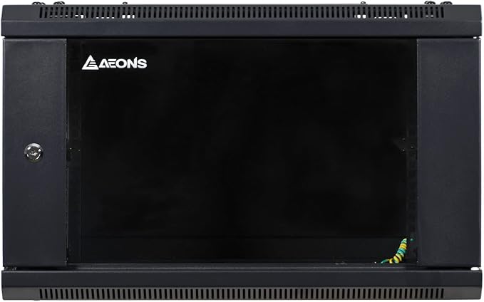 AEONS 6U Professional Wall Mount Network Server Cabinet Enclosure 19-Inch - Image 2