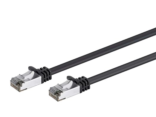 Monoprice Cat8 50ft Black Patch Cable Double Shielded 26AWG 2GHz 40G Pure Bare - Image 2