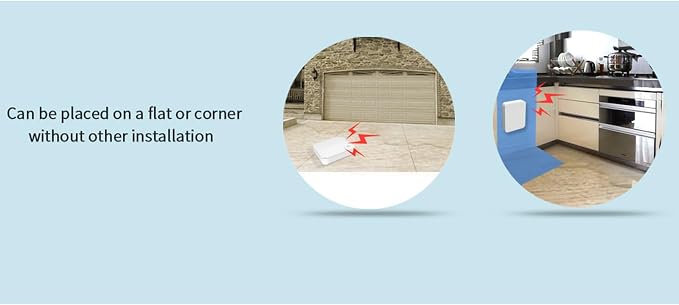 WENGART Zigbee Smart Water Leak Detector, 120dB Audible Alarm & App Notification - Image 7