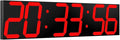 CHKOSDA Digital Wall Clock, Oversize Led Digital Clock Large Display by CHKOSDA