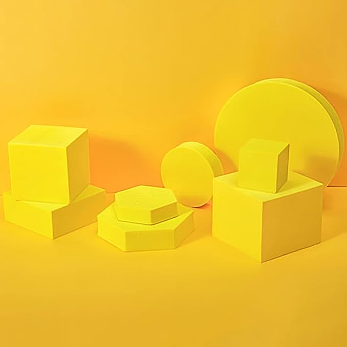 8PCS Geometric Cube Photo Props Set, Hard Foam Photography Background Props - Image 5