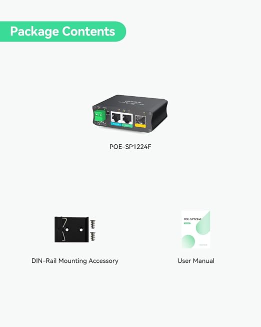 LINOVISION PoE Powered Fiber Media Converter - Image 8