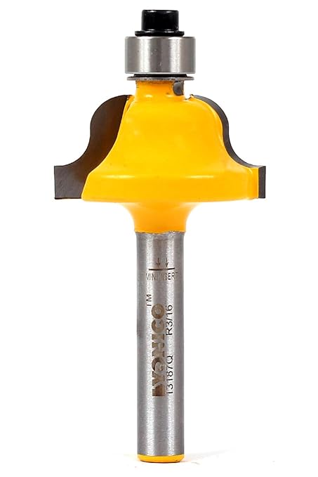 YONICO Roman Ogee Router Bits Edge Forming 3/8-Inch 1/4-Inch Shank 13187q - Image 5