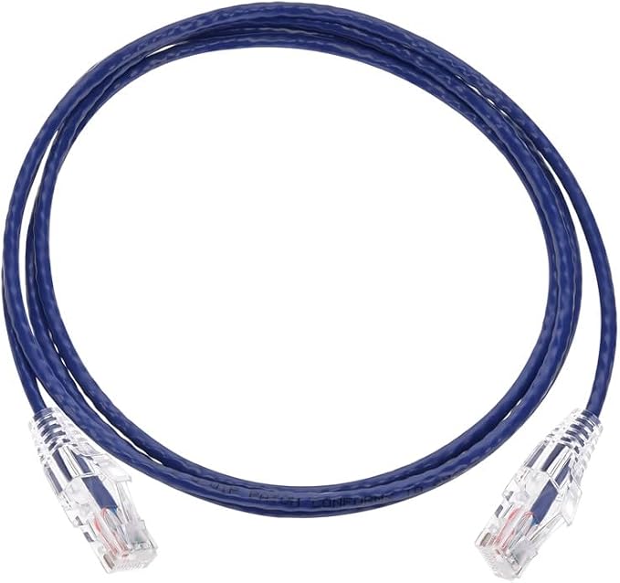 Monoprice Cat6 5ft Purple Component Level Patch Cable UTP 28AWG 550MHz Pure - Image 4