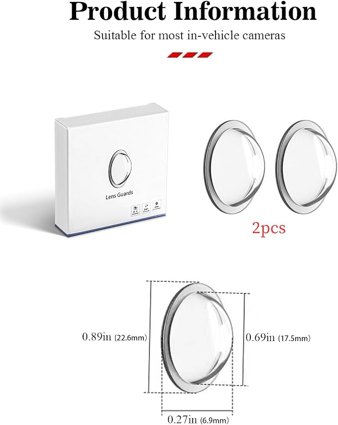 muekzru Car Camera Lens Protector - Image 4
