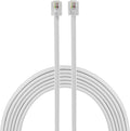 Power Gear Telephone Line Cord, 100 Feet, Phone Cord, Modular Jack Ends by Power+Gear