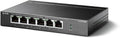 TP-Link 6 Port Fast Ethernet 10/100Mbps PoE Switch 4 PoE+ Ports @67W Plug & by TP-Link
