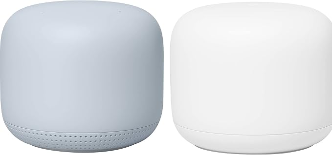 Google Nest WiFi Router Snow by Amazon+Renewed