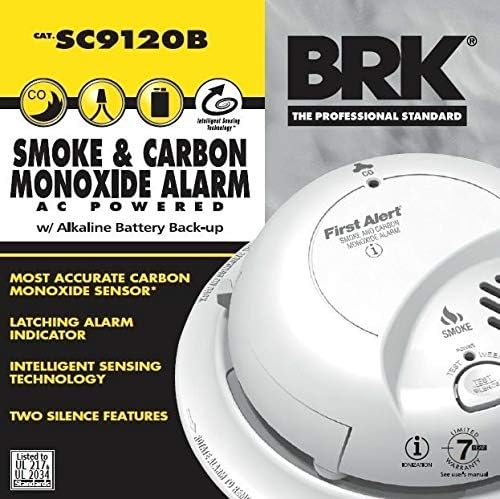 FIRST ALERT BRK SC9120FF Hardwired Smoke and Carbon Monoxide Detector - Image 2