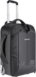 Neewer 2-in-1 Rolling Camera Bag Backpack Suitcase Style Convertible by Neewer