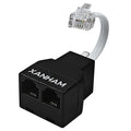 Phone Cable 2 Way Splitter RJ11 6P4C Telephone Line Cord Adapter by XANHAM