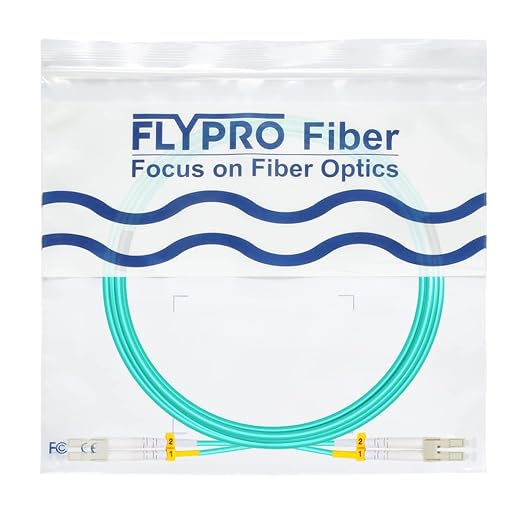 FLYPROFiber- LC to LC Fiber Patch Cable OM3 150M/492ft, Length Options: - Image 7