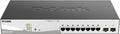 D-Link 10-Port Gigabit Smart Managed PoE+ Switch | 8 PoE+ Ports + 2 SFP Ports | by D-Link