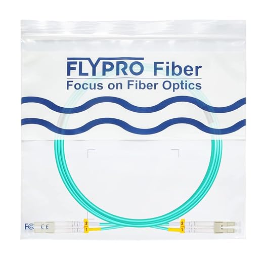 FLYPROFiber- OM3 Fiber Patch Cable, 20M/66ft LC to LC Fiber Optic Cable Cord - Image 6