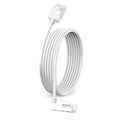 Flexible Cat 6 Ethernet Cable 270 °Upward Angle 30 Feet, Ultra Thin & Slim Rj45 by DUTEVOLNS