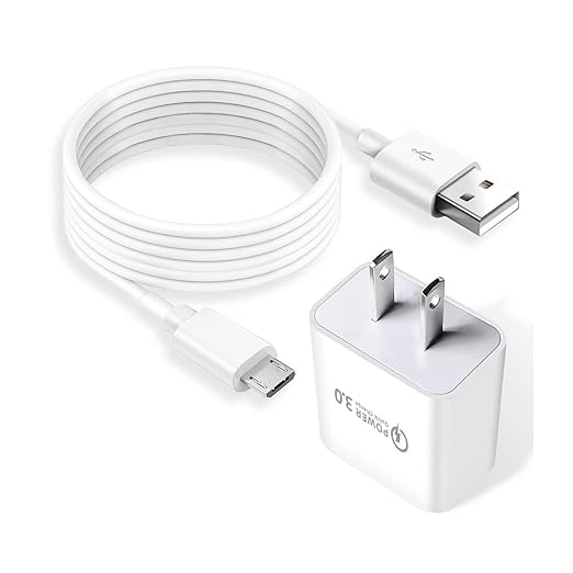 10FT Micro USB Charging Cable Arlo 9V Power Adapter by Unknown