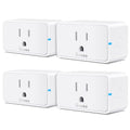 Govee Smart Plug 15A, WiFi Bluetooth Outlets 4 Pack Work by Govee