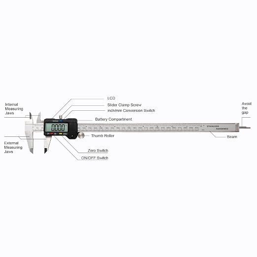 Digital Caliper 0-12" Measuring Tool - Image 5