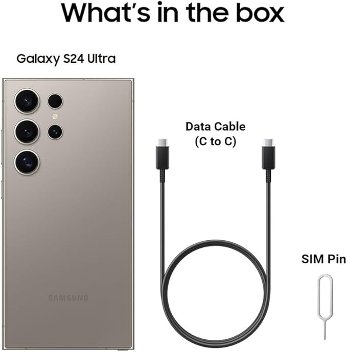 Samsung Galaxy S24 Ultra 5G, US Version, Marble Gray - Image 6